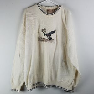 Shenandoah XL Pheasant Cable Knit Sweater